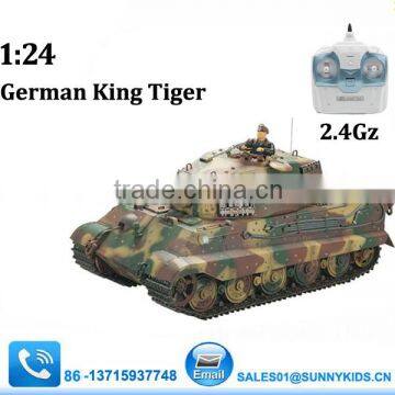 1:24 rc king tiger tank