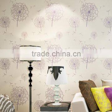 modern design country style korea living room wallpaper