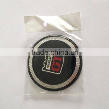 Manufacturer 3D Chrome Plating Round Acrylic Sign for Car photo-5