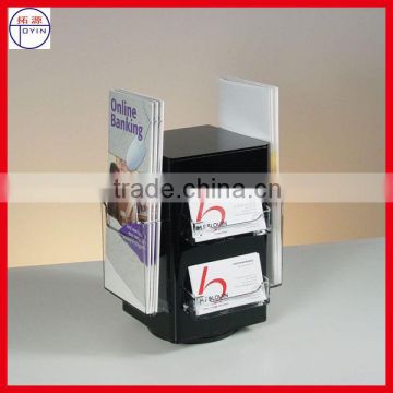 Acrylic Rotating POS Display Stand,desktop Acrylic Sign Holder