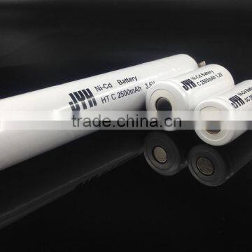 LED light battery SC1500 1800mah Ni Cd rechargeable battery