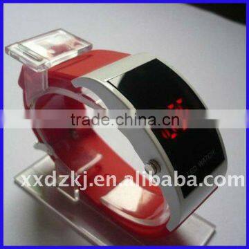 Custom logo Silicone LED Watch