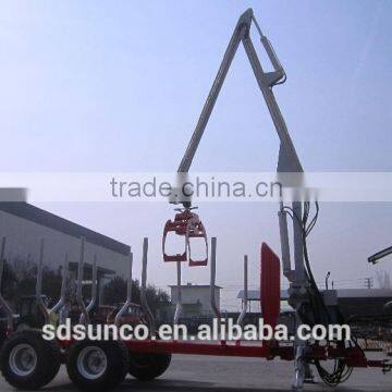 PTO Log Trailer With Crane ((1 Ton,3 Ton,5 Ton,8 Ton,10ton,12 Ton) photo-2