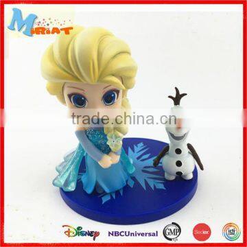 NEW design hot plastic cute frozen anime figures