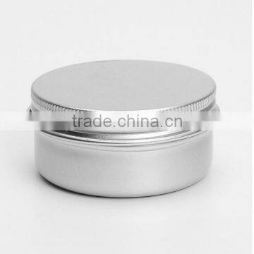 10pcs/lot 100ml Empty Aluminium Cosmetic Pot Lip Balm Jar Tin Containers Screw Lid for Cream Ointment Hand Cream Storage