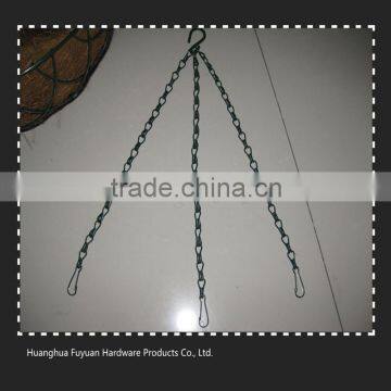 manufacture cheap steel hanging basket chain