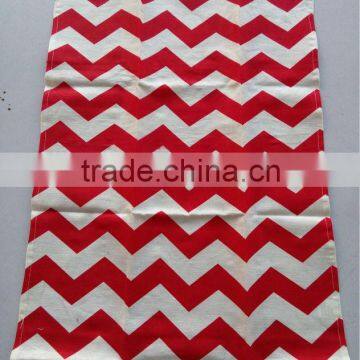 Kitchen Linen Tea Towel for Promotion and Giftkitchen Printed Tea Towel for Home Decoration Black Wave Design photo-2