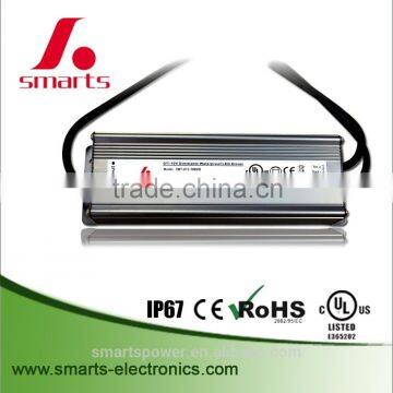 100W 0-10v dimming led driver with aluminum cover