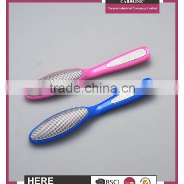 China Cheap stainless steel pedicure callus removel foot pack