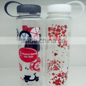 Crystal Transparent Plastic Water Bottle
