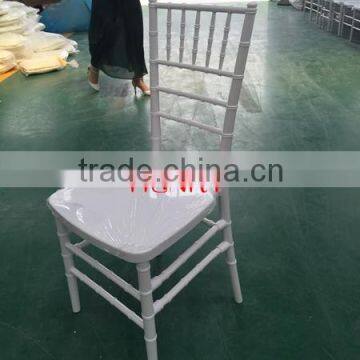 Plastic white tiffany chair