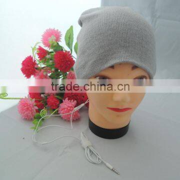 Uneed Winter Music Hat With Headphones, Winter Hats With Pom photo-2