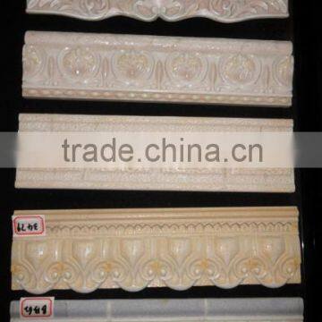 China alibaba best quality resin 3d wall border