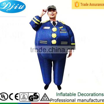 DJ-CO-183 fat police costume inflatable body bumper new interesting products