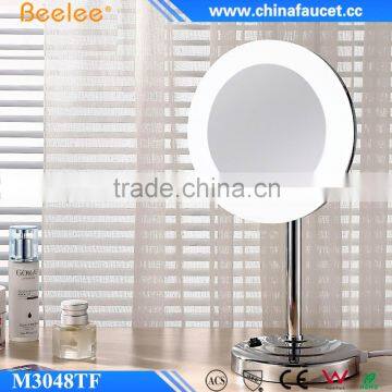 Beelee Bathroom Makeup Mirror Without Frame Acrylic LED Decorative Mirror