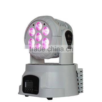 New!!!! 7*8w Rgbw Led Mini Wash Moving Head dj Lights photo-6