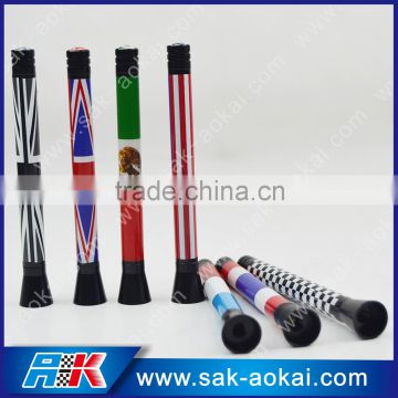 universal car radio antenna national flag,racing auto parts