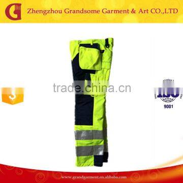 Fluorescent Reflective Working Pants With Multi-pockets Made in China photo-3
