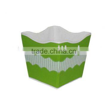 Green magazine storage bin