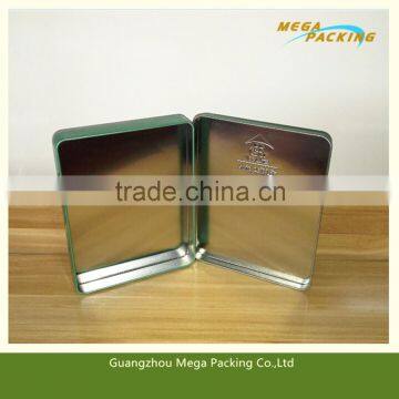 Environmental material rectangular facial mask tin box tin box packaging tin can