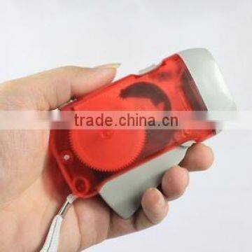 3 led hand-press dynamo torch,really charger flashlight