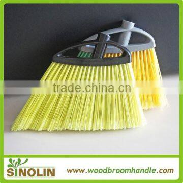 plastic soft sweep easy broom with sticker indoor cleaning broom