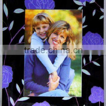 Glass photo frame