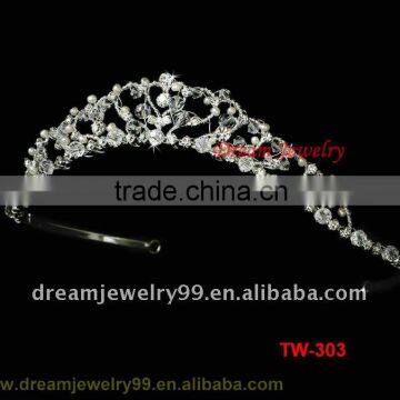 fashion pageant heart jewelry full rhinestone tiaras tiara wedding jewelry