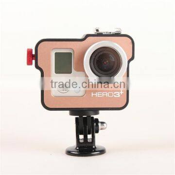 Sunrise Aluminium Alloy Housing Shell / Matel Protective Case for GoPro Hero 3 / Hero 3+,