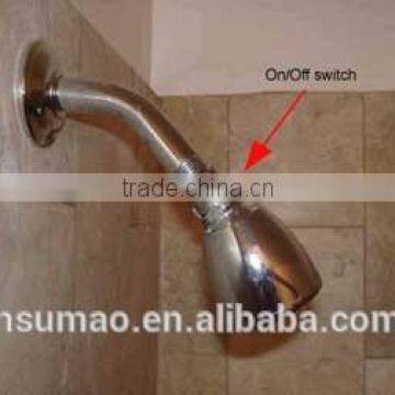 Guest Supply Deluxe Shower Head With On/off Switch photo-3