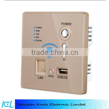 Hot new products Smart Wall Wifi Power Socket, New developed wall type wireless router USB wifi wall socket