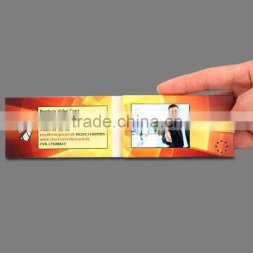 2015 new video in print technology for promotion and advertisement