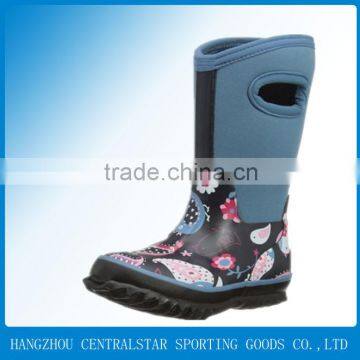 Girls Neoprene Wellington Boots NE-03