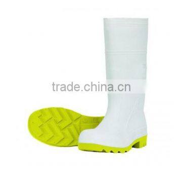 Made In China PVC Food Industry Safety Gumboot Colorful