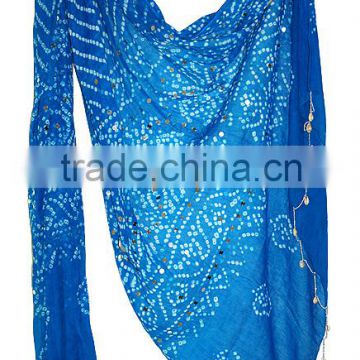 Exclusive Women's Wear Sexy Cotton Stole / Dupatta Indian Traditional Ethnic Design