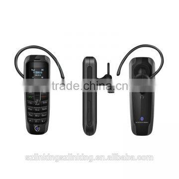 Bluetooth Headset Mini Single Sim Card Phone support Bluetooth Dial Phone