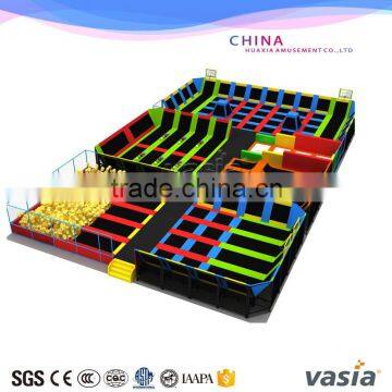 2015 children indoor playground equipment with trampoline for sale