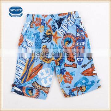 (D2719)2016 nova kids children baby boy pants summer clothing printed pattern toursers