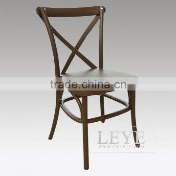 resin crossback chair for outdoor