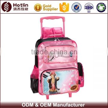 Children School 4 Wheels Small Trolley Bag