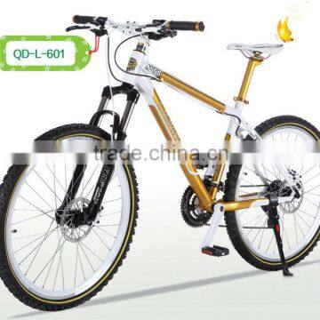 Lionhero Gold&White Aluminum Mountain Bikes