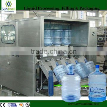 18.9L/ 5 gallon Filling Production Line empty plastic bottled water