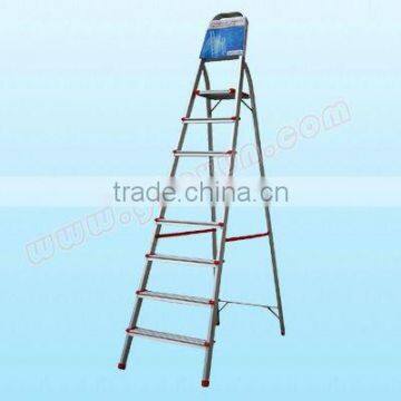 aluminum ladder 8 steps handrail