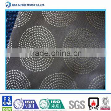 100% inherently flame retardant imitate embroidery famous textile designers