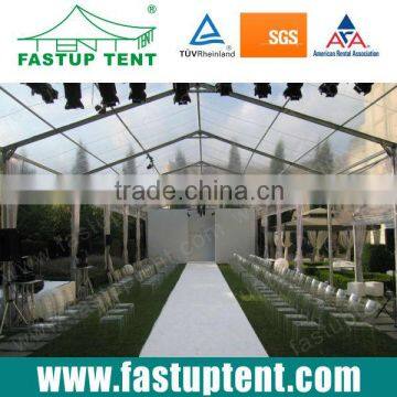 50m Clear Span Large Aluminum Frame Transparent Roof Tent Ex-factory Price from Guangzhou,China