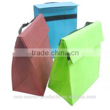 Polyester + aluminum cooler bag,hot cold tote thermal bags