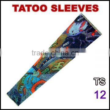 92% nylon and 8% spandex customized logo tattoo sleeves TS 12