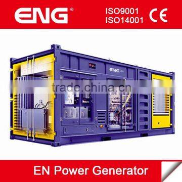 Best price of 1000kva diesel generator with 20GP container canopy