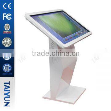 55" Rotating Android Multipoints IR Touch Free Standing Kiosk