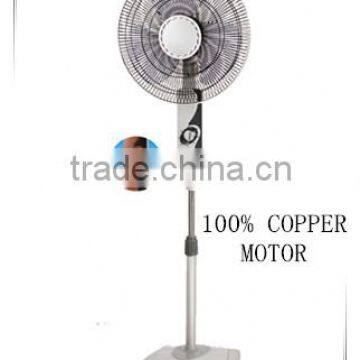 Popular design stand fan with 2-hour timer
